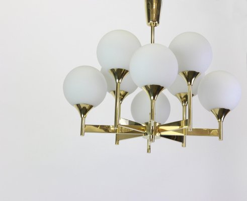 Large German Sputnik Chandelier by Kaiser, 1970s-UGR-1085498