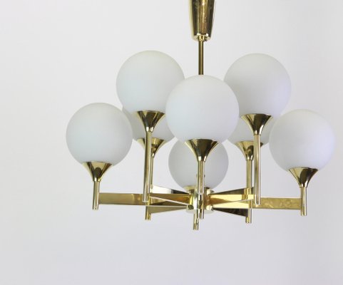 Large German Sputnik Chandelier by Kaiser, 1970s-UGR-1085498