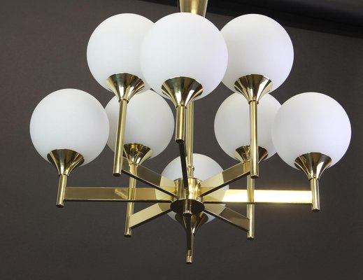 Large German Sputnik Chandelier by Kaiser, 1970s-UGR-1085498