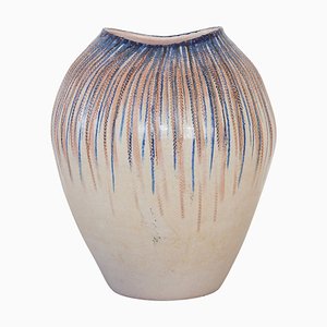 Large German Stoneware Art Pottery Vase, 1960s-KL-728475