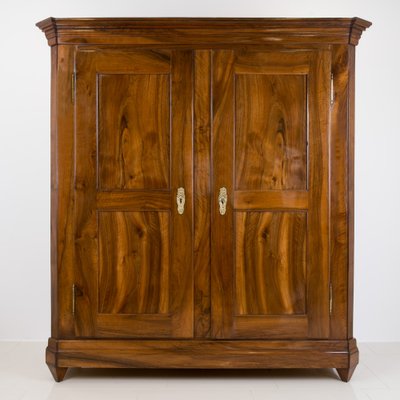 Large German Wardrobe in Walnut Wood-WZF-1385657