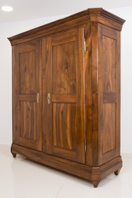 Large German Wardrobe in Walnut Wood-WZF-1385657