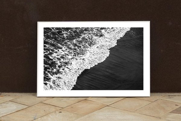 Large Giclee Print of Deep Black Sandy Shore, 2021-RWC-845060