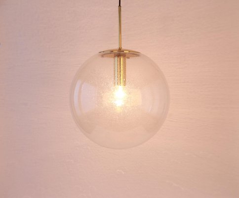 Large Glass Ball Pendant from Limburg, Germany, 1970s-UGR-1085822