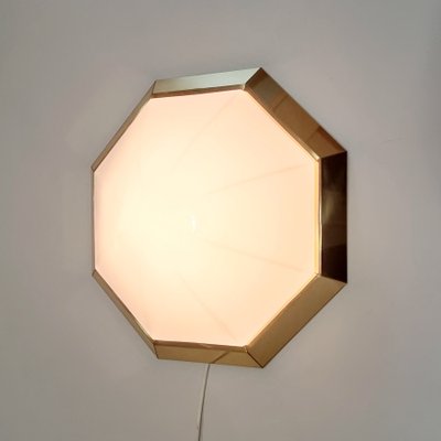 Large Glass Ceiling Light or Flush Mount from Limburg, Germany, 1970s-BMM-1257176