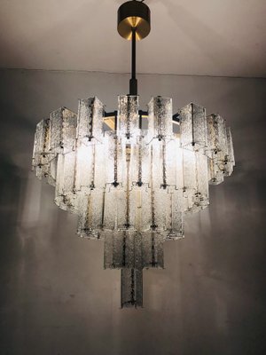 Large Glass Chandelier 1960s-JXK-1156372