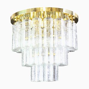 Large Glass Chandelier from Limburg, Germany, 1960s-UGR-1085952