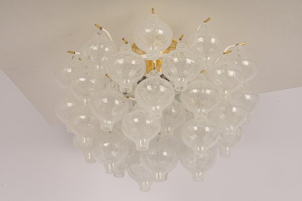 Large Glass Flush Mount attributed to Kalmar, Austria, 1960s-UGR-1377972