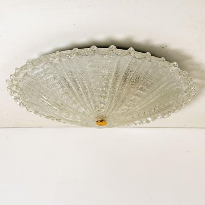 Large Glass Flush Mount from Peill & Putzler, Germany, 1970s-VDW-1325315