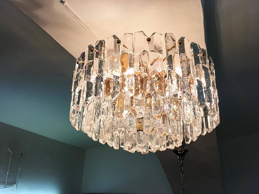 Large Glass Flush Mount Palazzo Ceiling Lamp by J. T. Kalmar, 1970s-AX-853191