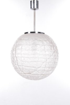 Large Glass Globe Hanging Lamp from Doria Leuchten, 1970s-EZZ-1215679