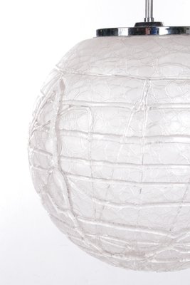 Large Glass Globe Hanging Lamp from Doria Leuchten, 1970s-EZZ-1215679