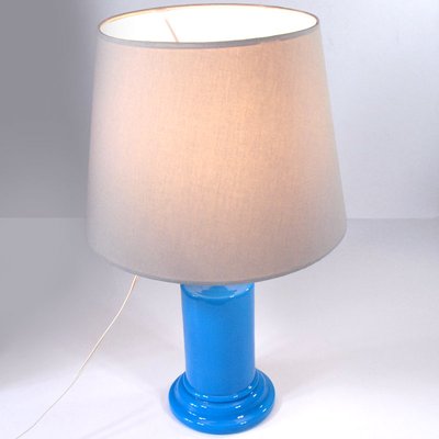 Large Glass Lamp, Belgium, 1950s-GIW-987979