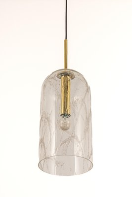 Large Glass Pendant Lights by Limburg, Germany, 1970s, Set of 3-UGR-1301197