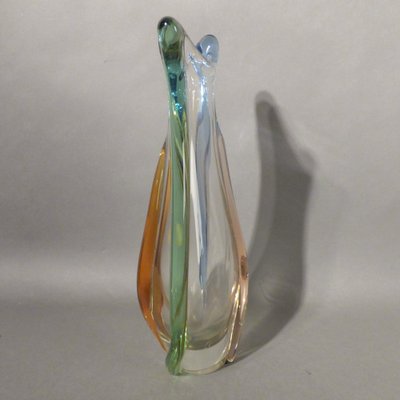 Large Glass Rhapsody Vase by Frantisek Zemek for Mstisov Glass Factory-WK-975976