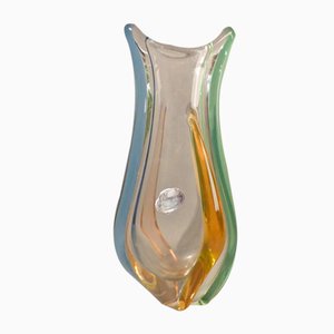 Large Glass Rhapsody Vase by Frantisek Zemek for Mstisov Glass Factory-WK-975976