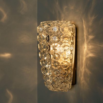 Large Glass Wall Lights Sconce by Helena Tynell for Glashütte, 1960-VDW-898450