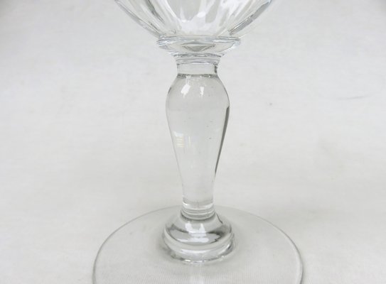 Large Glass Wine Glasses, France, Set of 7-EY-1384455