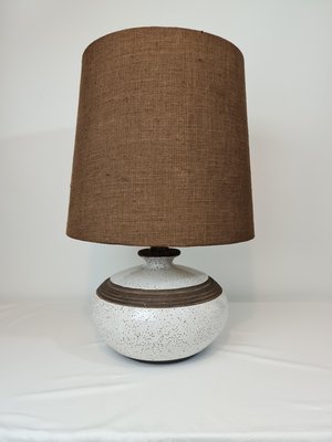 Large Glazed Ceramic Table Lamp, 1970s-DOA-868772