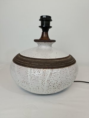 Large Glazed Ceramic Table Lamp, 1970s-DOA-868772