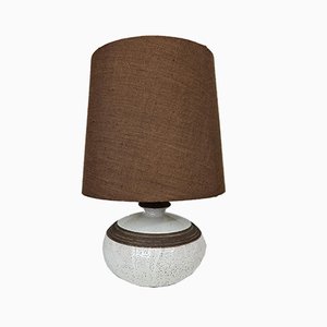 Large Glazed Ceramic Table Lamp, 1970s-DOA-868772