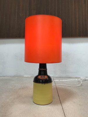 Large Glazed Ceramic Table Lamp by Bjørn Wiinblad for Rosenthal, 1960s-JP-702697