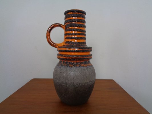 Large Glazed Lava Ceramic Vase from Scheurich, 1970s-RDW-825749