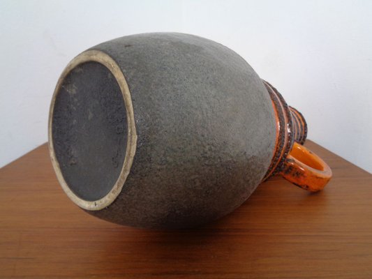 Large Glazed Lava Ceramic Vase from Scheurich, 1970s-RDW-825749