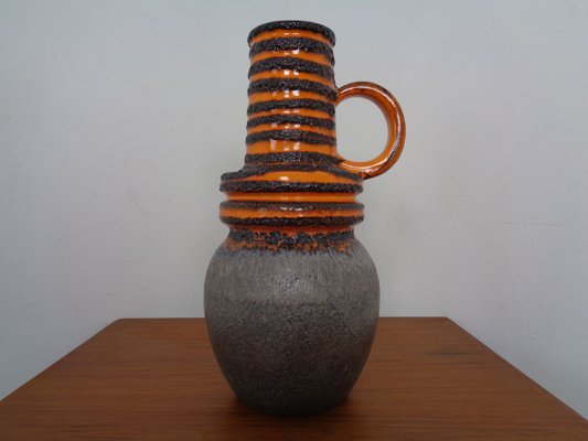 Large Glazed Lava Ceramic Vase from Scheurich, 1970s-RDW-825749