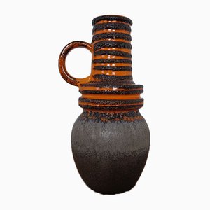 Large Glazed Lava Ceramic Vase from Scheurich, 1970s-RDW-825749