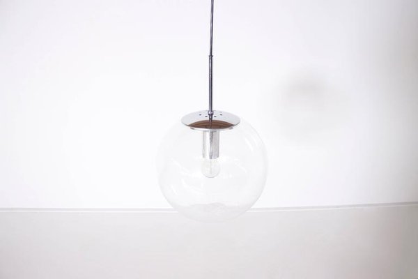 Large Globe Pendant Lamp from Glashütte Limburg-QT-1263401