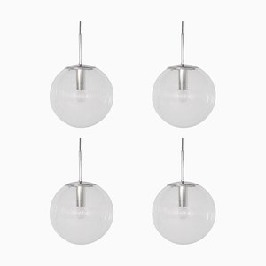 Large Globe Pendant Lamp from Glashütte Limburg-QT-1263401