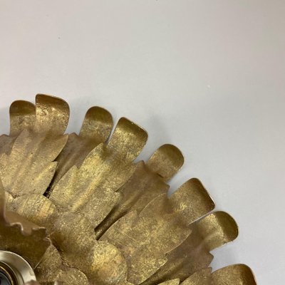 Large Golden Metal Wall Light, 1960-QZ-1743363