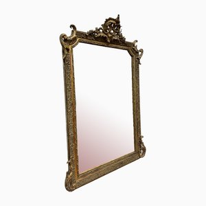 Large Golden Mirror, 1890s-WSZ-1732322