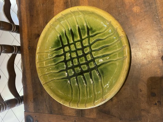 Large Green Ceramic Bowl-TEP-1720309