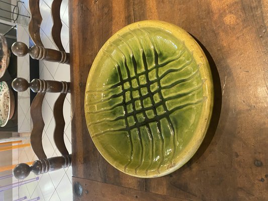 Large Green Ceramic Bowl-TEP-1720309