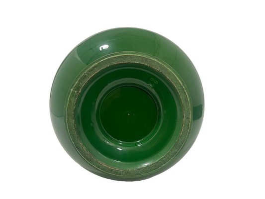 Large Green Double-Gourd Vase by Jaget and Pinon, France, 1913-UCH-1719712