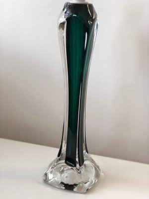 Large Green Table Lamp from Flygsfors, 1950s-ARN-786125