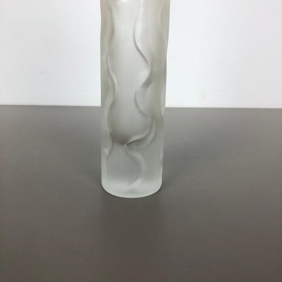 Large Hand Blown Brutalist Glass Vase from Peill and Putzler, Germany, 1970s-QZ-1151884