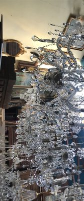 Large Hand Cut Maria Teresa Crystal Chandelier, 1950s-WQQ-1284273