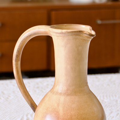 Large Handcrafted Stoneware Pitcher, 1920s-SHG-2021715