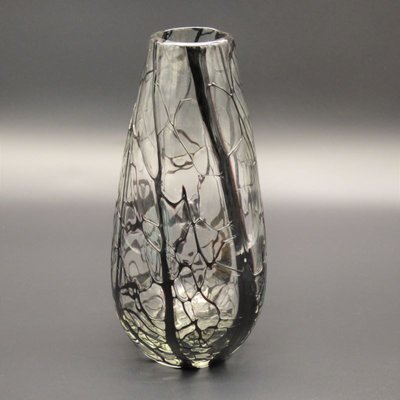 Large Handmade Murano Glass Vase, Italy, 1960s-WK-1153537