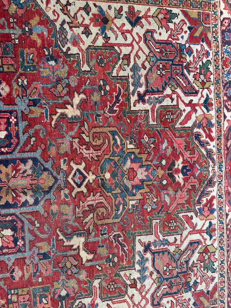 Large Heriz Rug, 1890s