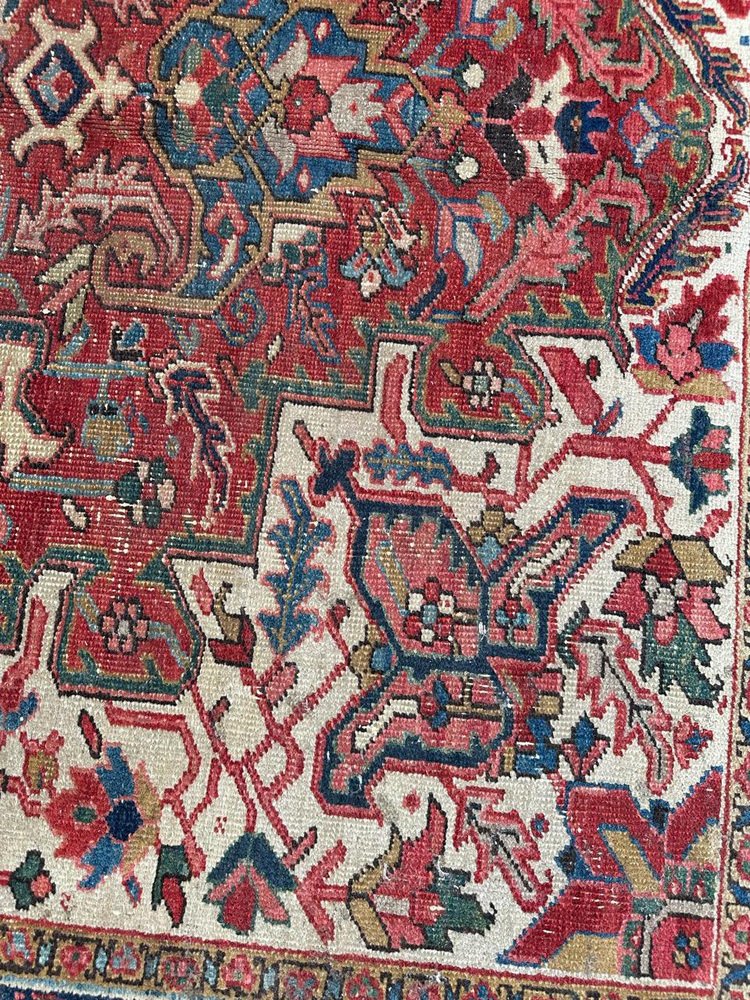 Large Heriz Rug, 1890s