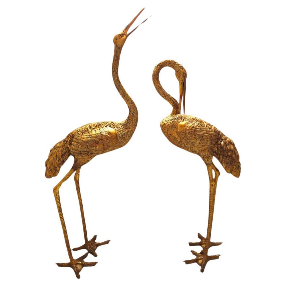 Large Herons, 1950s, Set of 2