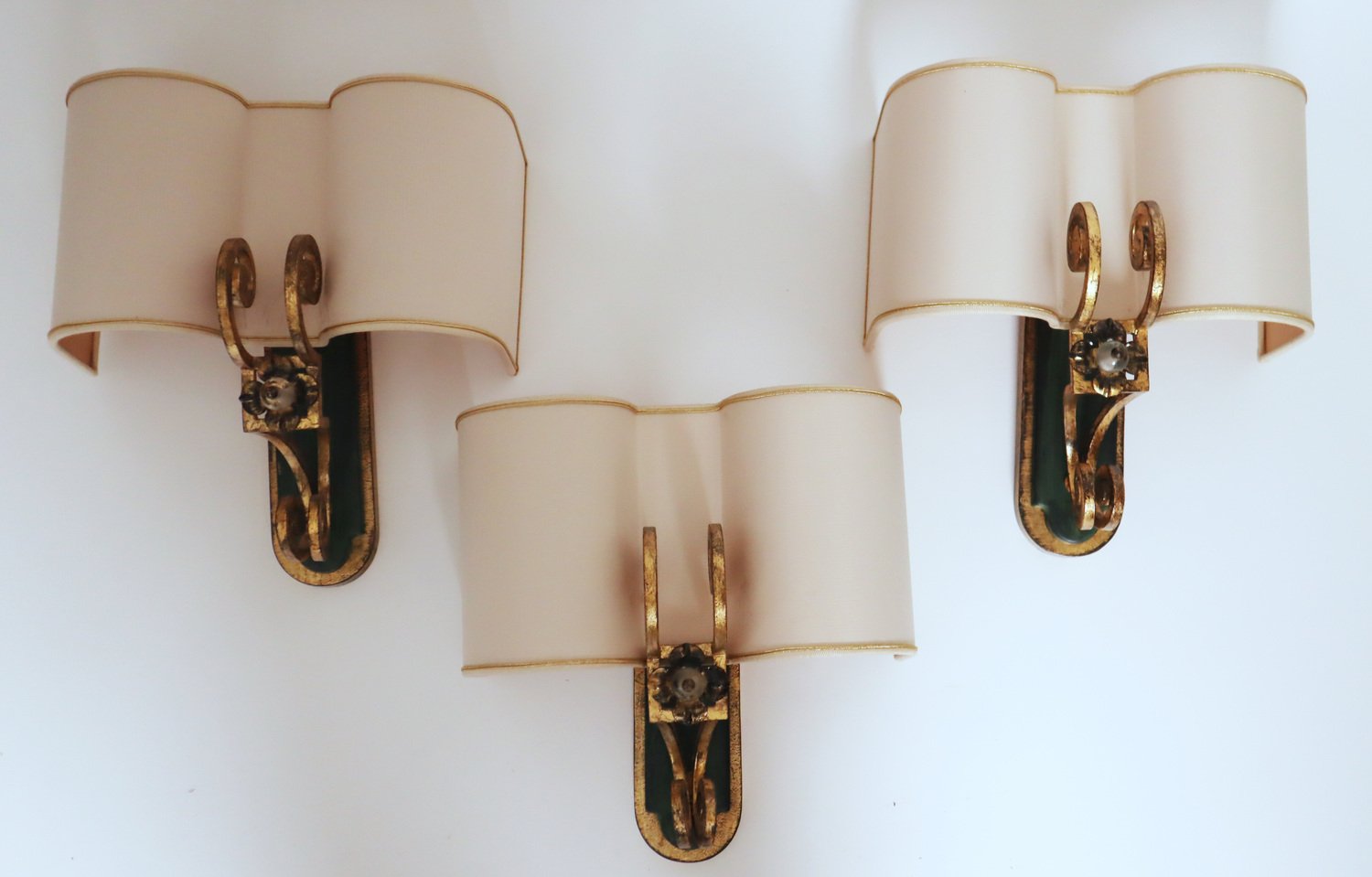 Large Hollywood Regency Wall Light from Banci Firenze, 1990s