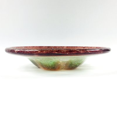 Large Ikora Glass Bowl by Karl Wiedmann for WMF, 1930s-BMM-776495