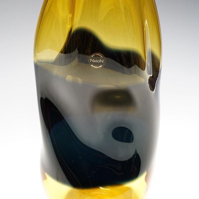 Large Incalmo Murano Art Glass Vase by V, Nason & C., 1990s-KJP-1149196