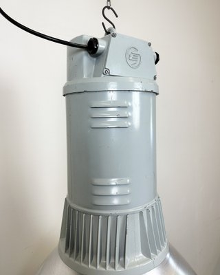 Large Industrial Aluminium Pendant Light from Elektrosvit, 1960s-CGF-1747350