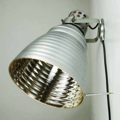 Large Industrial Bauhaus Ikon IK 302-001 Wall Lamp by Adolf Meyer for Zeiss, 1920s or 1930s-FUP-955324